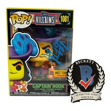 Dustin Hoffman Signed Autograph Hook Funko Pop 1081 Beckett BAS Captain Hook