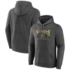 Men's Charcoal Denver Nuggets Selection Pullover Hoodie