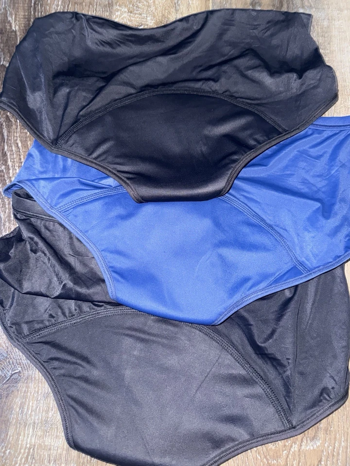 Maidenform ~ Womens Period Hipster Leak Protection Underwear Panties 3-Pair ~ L - Image 4 of 4