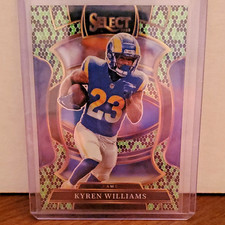 2025 Panini Select Kyren Williams Green/Black Snakeskin Prizm SSP #/2 🔥