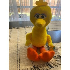 Sesame Street Big Bird Toccata Plush Just Play 2024 Yellow Bird Toy 13 Inch NWT