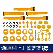 5x For Plastic Gas Cans Old Style Caps Gas Can Spout Nozzle Vent Kit Replacement