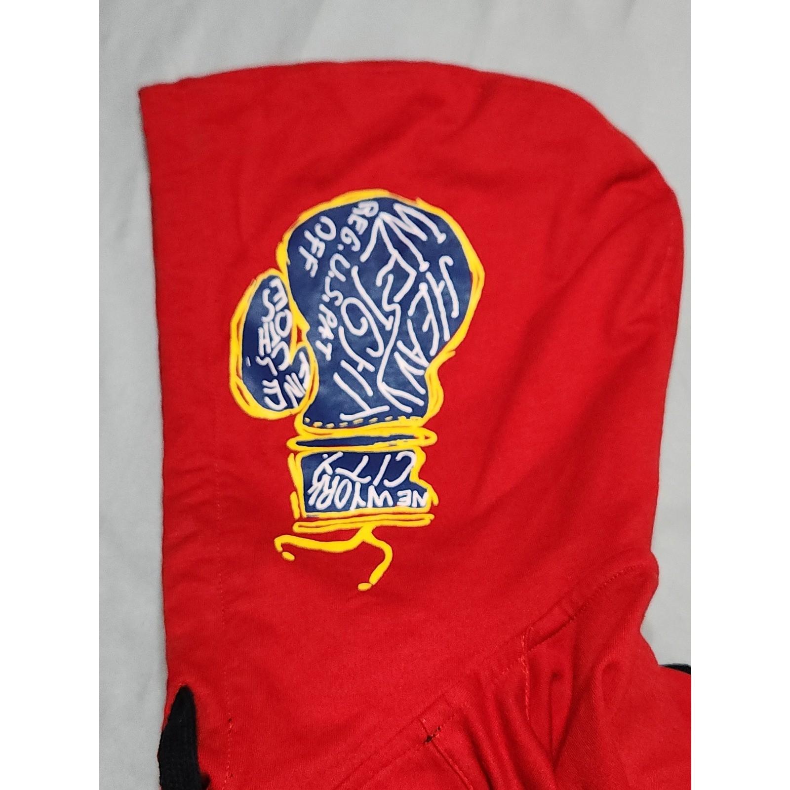 Akademiks Mens XL Red Sleeveless Full Zip Hoodie Vest Crown Graphic Streetwear image 9