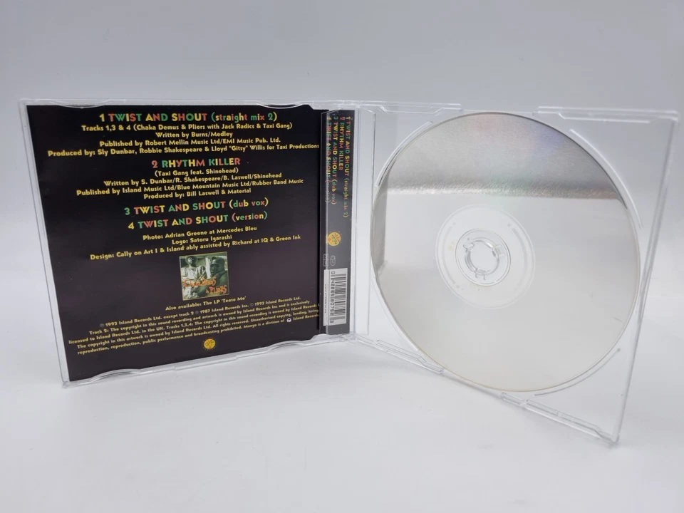 Chaka Demus & Pliers With Jack Radics & Taxi Gang* - Twist And Shout (CD, Maxi) - Image 3 of 4