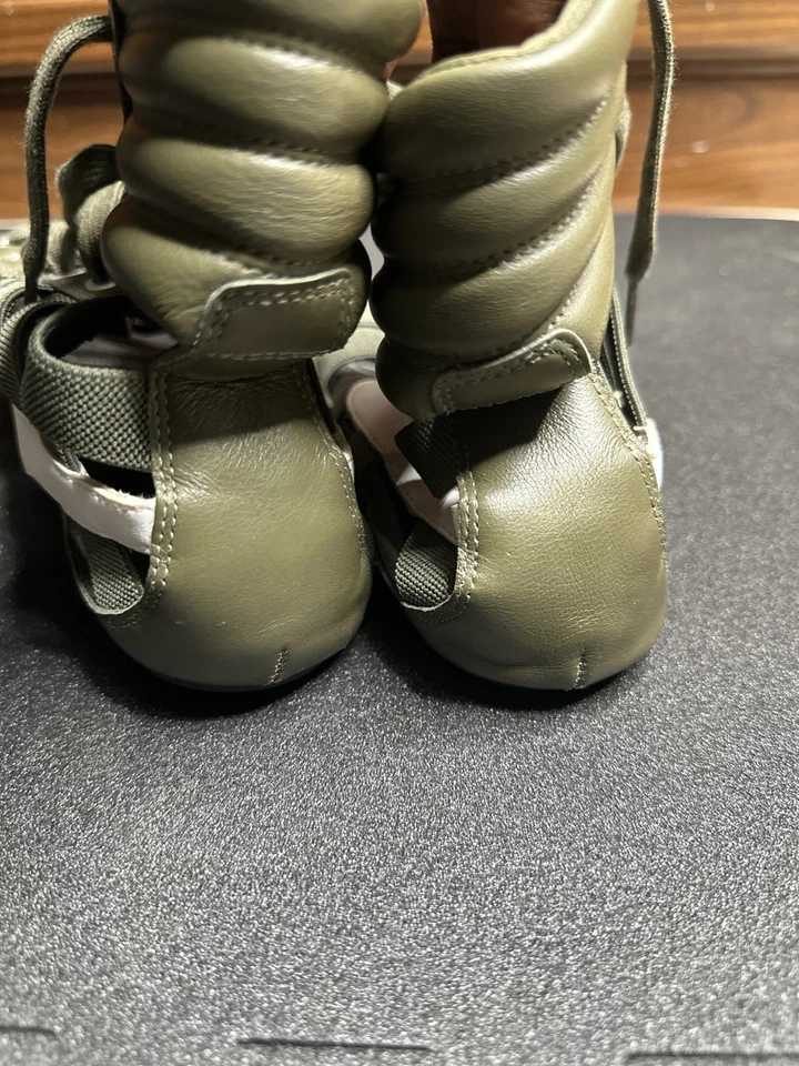 Sandalias Nike Gladiateur (Gladiador) 2009 raras con cordones verde militar talla 9 Foto 3 de 4