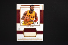 Kyrie Irving 2016-17 National Treasures Century Materials Bronze /25 Prime Relic