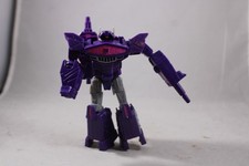 Transformers 2017 Cyberverse Wave Cannon Decepticon Shockwave Figure INCOMPLETE