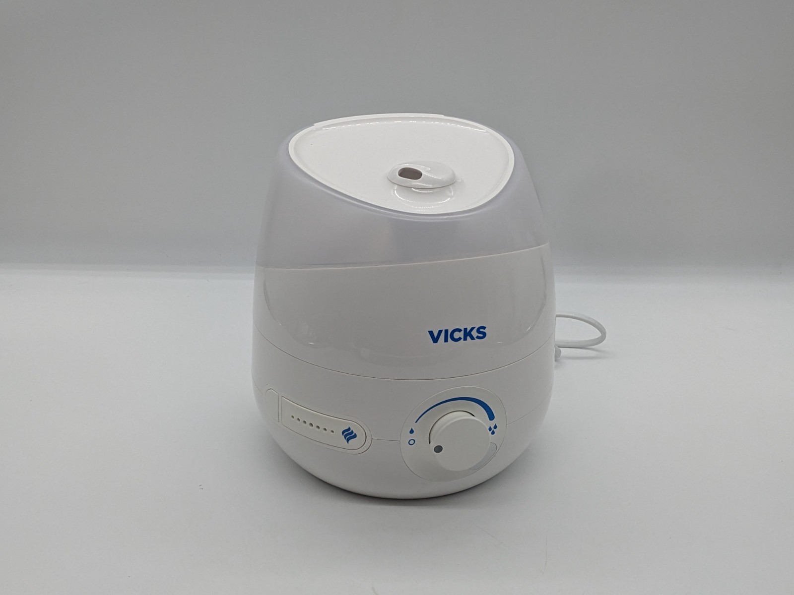 Vicks Mini CoolMist ultrasonic humidifier portable VUL525EV1 READ