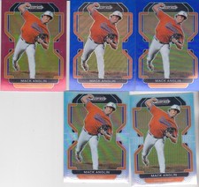 Mack Anglin 5 card lot 2022 Panini Prizm Draft all Prizms #PDP205