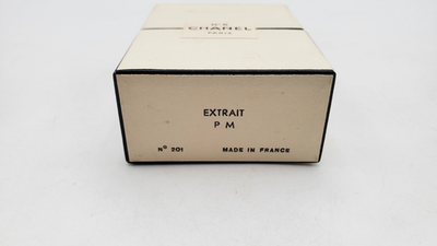 Chanel No 5 Paris Extrait P.M. No 201 Pure Perfum Collectible 1 Oz