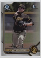 2022 Bowman Chrome Prospects Refractor 240/499 Victor Lizarraga #BCP-127 yf0
