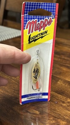 NEW In Package  Mepps Lightnin Aglia Long Spinner