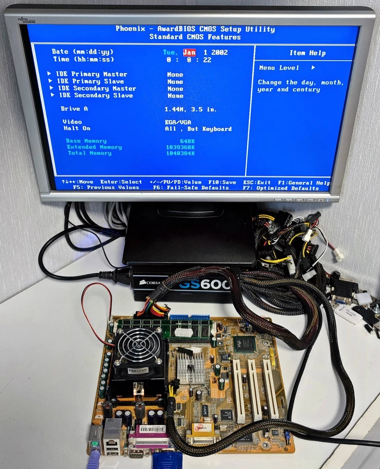 100% TEST DFI 845GV-MLV REV. C Intel 845GV Socket 478 Industrial Motherboard - Image 4 of 4