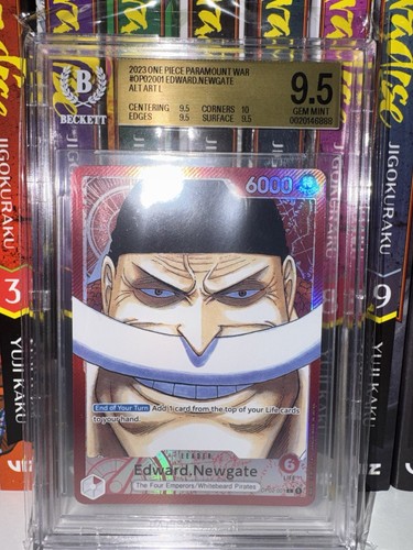 Edward.Newgate (Alternate Art) graded BGS 9.5 for sale on eBay