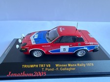 IXO RAC057 Triumph TR7 V8 Winner Manx Rally 1978 1/43 Diecast Car