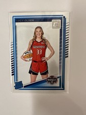 2025 Panini WNBA Donruss Rated Rookie Lucy Olsen #97 Washington Mystics RC