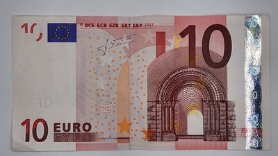 #ad ND 2003 2011 JCT Eurozone 10 Euro Banknote Germany; Printer Code R P#9 $19.95