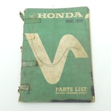 Honda CB 500 Four Ersatzteilkatalog Ersatzteilliste Parts List Handbuch C6706