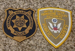 Tennessee Valley Authority TVA Police Patches