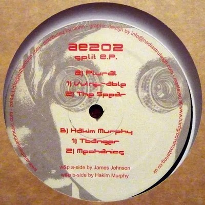 Plural / Hakim Murphy Split E.P. EP Vinyl Single 12inch Another Earth