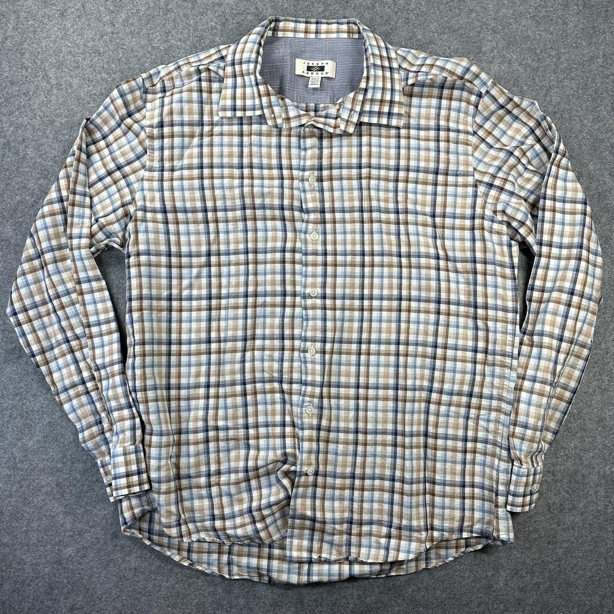dress shirt joseph abboud shirts Joseph Abboud Classic Fit 100% Cotton Windowpane Dress Shirt at Hamilton Place in Chattanooga, TN