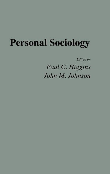 Paul Higgins (U. A.) | Personal Sociology | Buch | Englisch (1988) | Gebunden-image