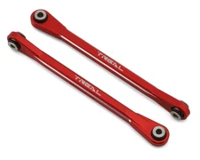 Treal Hobby Losi Hammer Rey U4 Aluminum Steering Linkage Set (Red) (2)