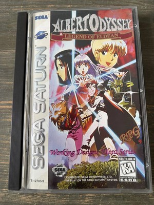 Albert Odyssey - Sega Saturn NTSC US komplett