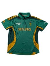 SOUTH AFRICA 2012 World Cup Cricket Team Shirt Adidas Size XL jersey, RARE 