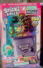 STICKI Rolls Sticki Book - Wearable  Shareable Sticker Bracelet Multicolored