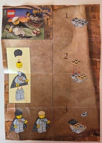 LEGO HARRY POTTER: SORCERER&rsquo;S STONE 4711 FLYING LESSON &ndash; COMPLETE &ndash; USED