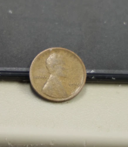 1910 S US Lincoln Cent 1c Semi Key Fine+