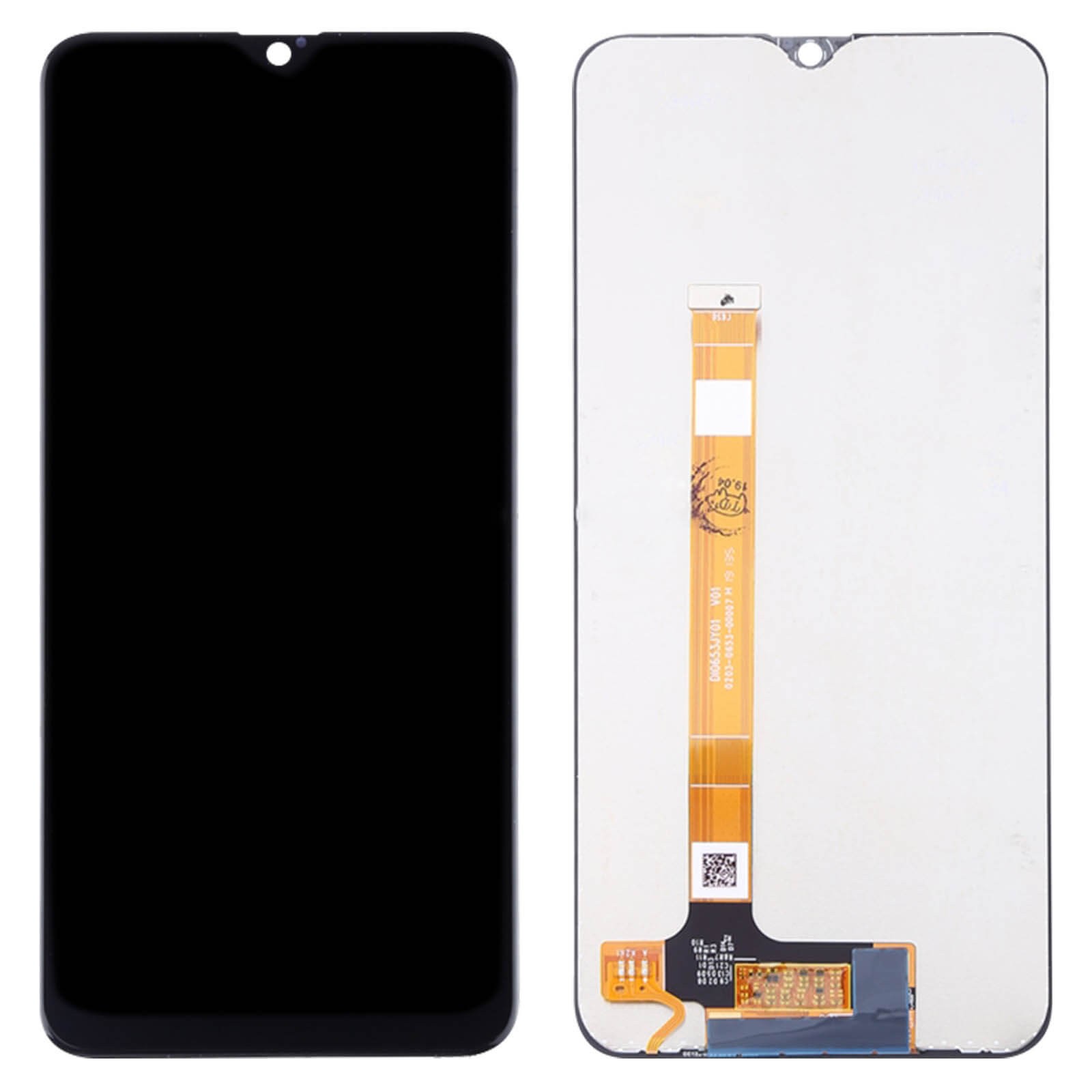 Écran LCD Oppo A5 2020 Vitre Tactile Clappio Pièce Réparation Oppo A9 2020 Noir