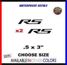 Chevy Rs Logo Stickers Carssuv Trax Equinox Traverse Cruze Vinyl Decal Chevy Rs Logo Stickers Carssuv Trax Equinox Traverse Cruze Vinyl Decal