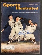 1963 24 de junio Elroy Face firmado béisbol deportes ilustrados revista piratas
