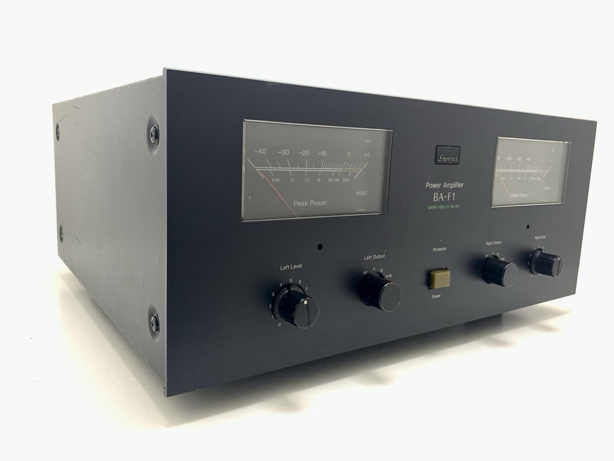 Sansui BA-F1 パワーアンプ Sansui BA-F1 パワーアンプ SANSUI BA-F1 Power Amplifier