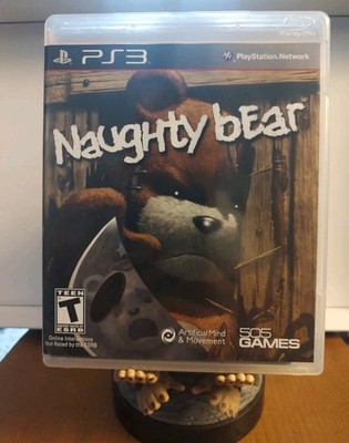 Naughty Bear - Sony PlayStation 3 Very Nice Very Clean! CIB