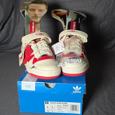 adidas Forum Home Alone Kevin Kids Sneakers US 4 Leather Hook & Loop GZ4378
