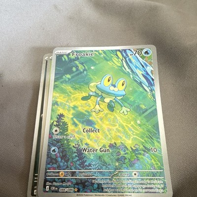 Pokemon Company Froakie 088/086 CRI Reverse Holo Common English 2016 Free extras