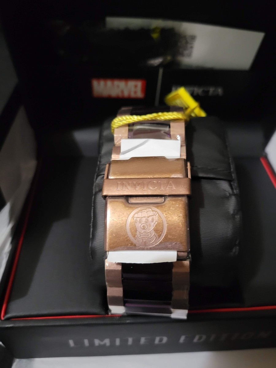 Invicta Thanos Marvel 56 mm *LIMITED EDITION* Swiss Z60 Quarts