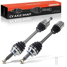 A-Premium Pair (2) Front CV Axle Shaft Assemb...