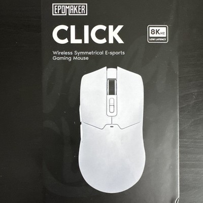 EPOMAKER Click Gaming Mouse Wireless 2.4Ghz/Bluetooth/Type-C  8K latency 