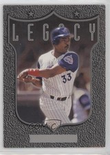 1997 Leaf Legacy Missing Foil ( name on back) Eddie Murray Otis Nixon HOF 03hc