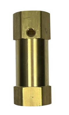 Vertical In Line Check Valve All Brass Construction, 1'' Female NPT Thread