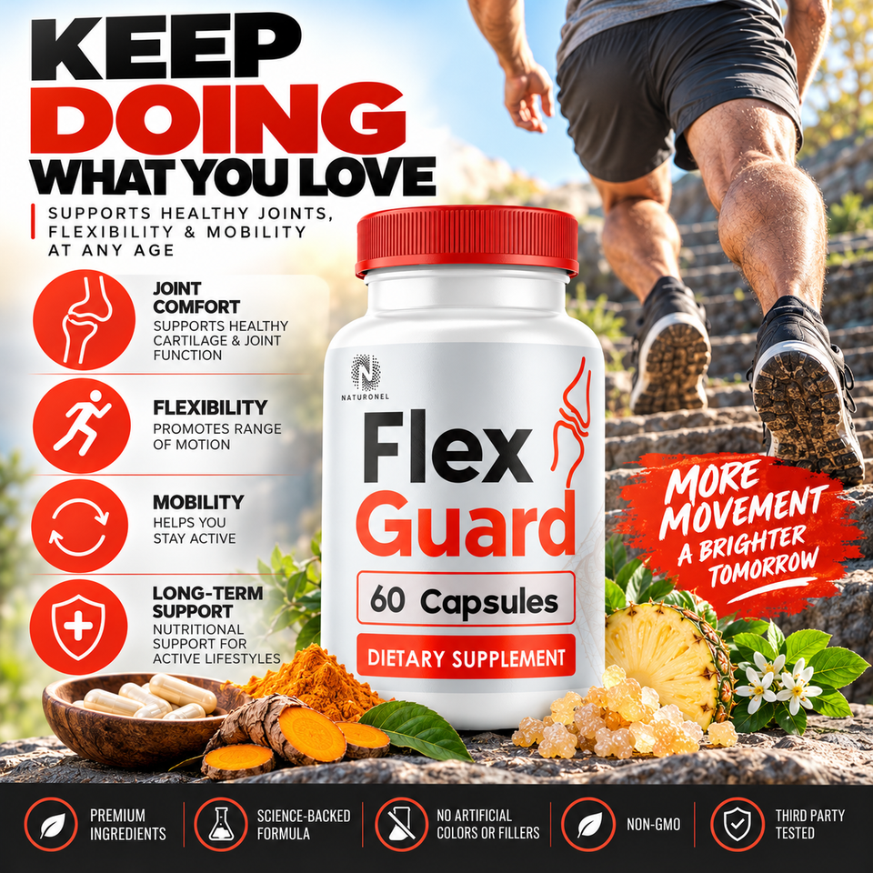 Flex Guard Joint Health Support Supplement, FlexGuard - 5 Bottle | eBay
