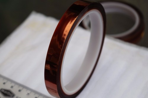 High temperature heat resistant polyimide (Kapton) tape 12.5mm (1/2") x 33m - Bild 2 von 5