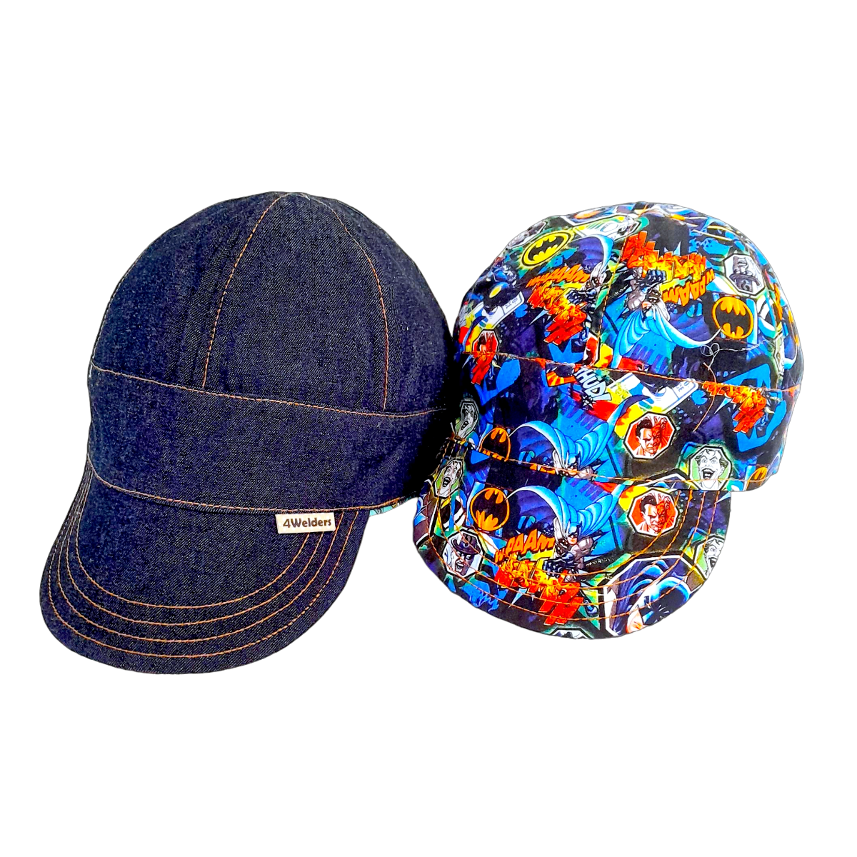 Reversible Skulls Welder Hat / Welding Cap - Premium Fit, Not A Kromer Brand 5 thumbnail image