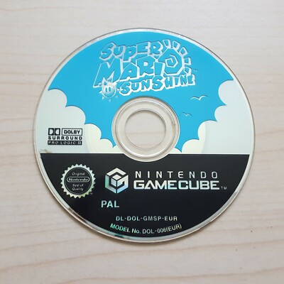 Super Mario Sunshine Nintendo GameCube Spiel (nur Disc)