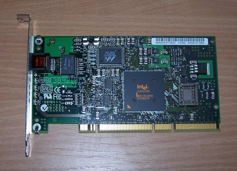 161665-001 HP nc7131 10/100/1000 Gigabit Ethernet Netzwerkkarte PCI 158575-B21 - Bild 2 von 2