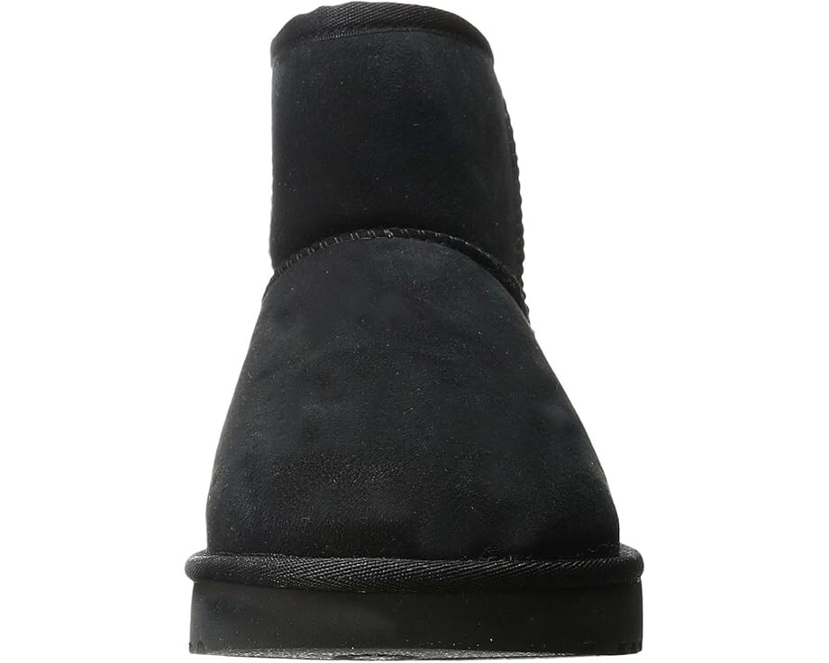 Women UGG Classic Mini II Boot 1016222 Black Suede Upper 100